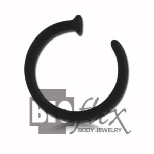 Bioflex Black Nose Hoop